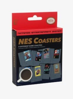 Nintendo NES Cartridge Coasters -Boxlunch 11807982 av2