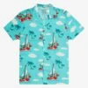 Nintendo The Legend Of Zelda: The Wind Waker Woven Button-Up - BoxLunch Exclusive -Boxlunch 12778115 hi