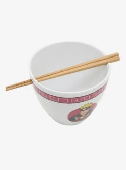 Naruto Shippuden Ichiraku Ramen Bowl With Chopsticks -Boxlunch 13024239 av2