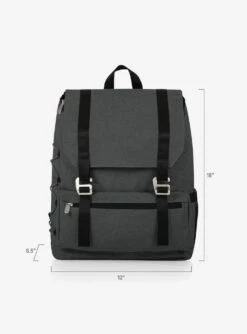 On The Go Traverse Heathered Gray Cooler Backpack -Boxlunch 13033386 av5