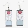 Demon Slayer: Kimetsu No Yaiba Hanafuda Replica Earrings -Boxlunch 13445718 hi