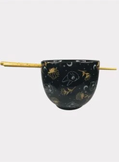 Studio Ghibli Kiki's Delivery Service Jiji Ramen Bowl & Chopsticks