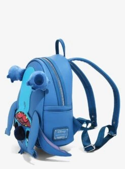 Loungefly Disney Lilo & Stitch Upside Down Figural Mini Backpack - BoxLunch Exclusive -Boxlunch 14334240 av2
