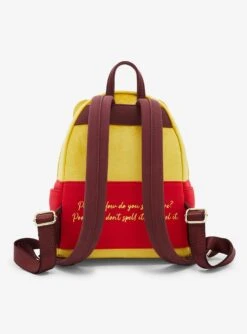 Loungefly Disney Winnie The Pooh Floral Crown Flocked Mini Backpack - BoxLunch Exclusive -Boxlunch 14398087 av2