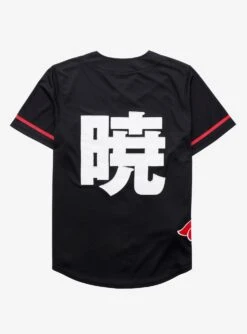 Naruto Shippuden Akatsuki Baseball Jersey - BoxLunch Exclusive -Boxlunch 14686811 av1