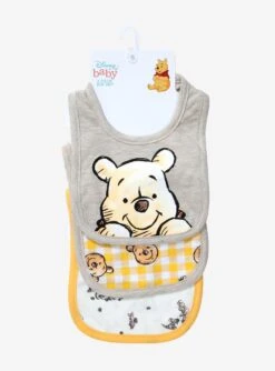 Winnie The Pooh Sketch Bib Set - BoxLunch Exclusive -Boxlunch 14694821 av2