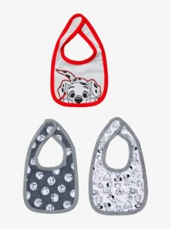 Disney One Hundred And One Dalmatians Puppies Bib Set - BoxLunch Exclusive