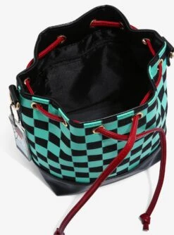 Demon Slayer: Kimetsu No Yaiba Tanjiro Crossbody Bucket Bag - BoxLunch Exclusive -Boxlunch 14980290 av4