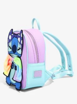 Loungefly Disney Lilo & Stitch Super Stitch With Rainbow Cape Mini Backpack - BoxLunch Exclusive 10 Loungefly Disney Lilo & Stitch Super Stitch With Rainbow Cape Mini Backpack - BoxLunch Exclusive -Boxlunch 15055450 av2
