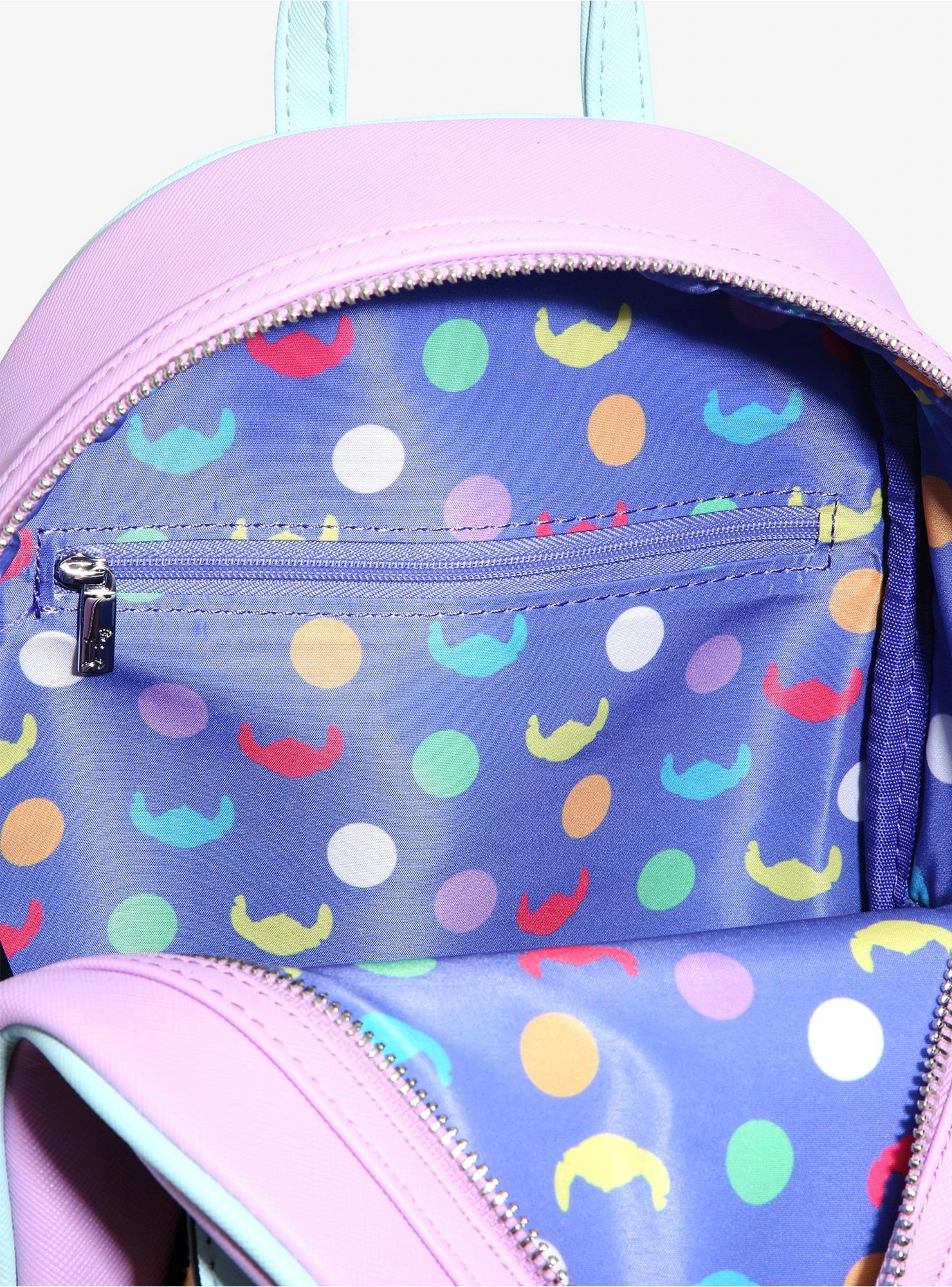 Loungefly Disney Lilo & Stitch Super Stitch With Rainbow Cape Mini Backpack - BoxLunch Exclusive 8 Loungefly Disney Lilo & Stitch Super Stitch With Rainbow Cape Mini Backpack - BoxLunch Exclusive - Image 6