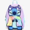 Loungefly Disney Lilo & Stitch Super Stitch With Rainbow Cape Mini Backpack - BoxLunch Exclusive -Boxlunch 15055450 hi