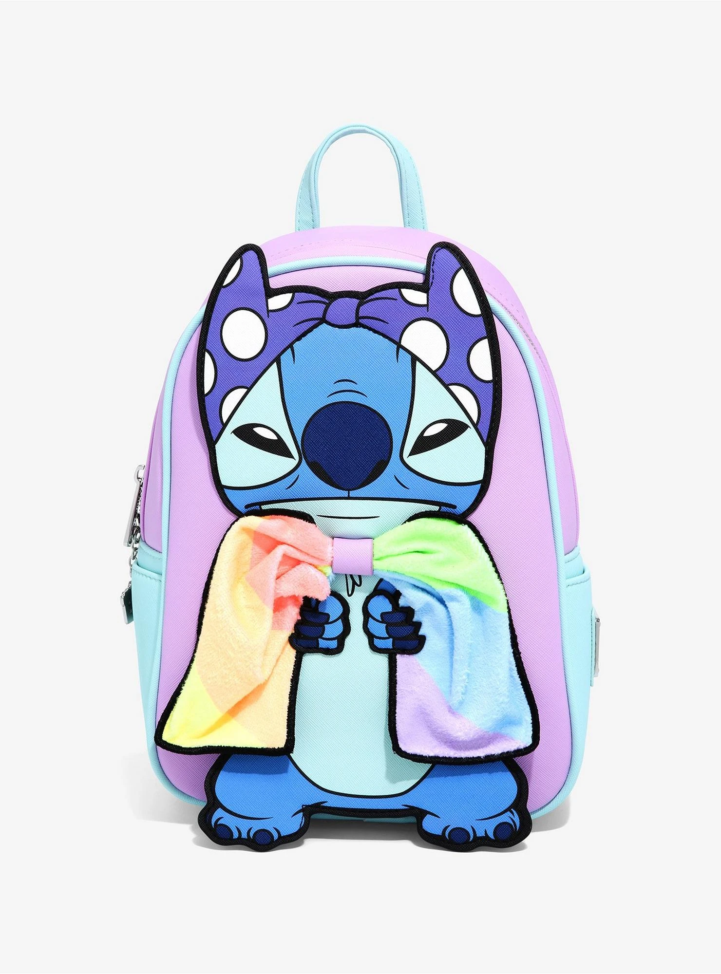 Loungefly Disney Lilo & Stitch Super Stitch With Rainbow Cape Mini Backpack - BoxLunch Exclusive 3 Loungefly Disney Lilo & Stitch Super Stitch With Rainbow Cape Mini Backpack - BoxLunch Exclusive