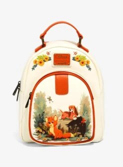 Loungefly Disney The Fox And The Hound Floral Mini Backpack - BoxLunch Exclusive