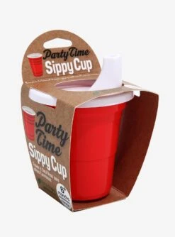 Party Time Red Sippy Cup -Boxlunch 15087700 av2