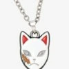 Demon Slayer: Kimetsu No Yaiba Sabito Warding Mask Necklace -Boxlunch 15169197 hi
