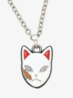 Demon Slayer: Kimetsu No Yaiba Sabito Warding Mask Necklace