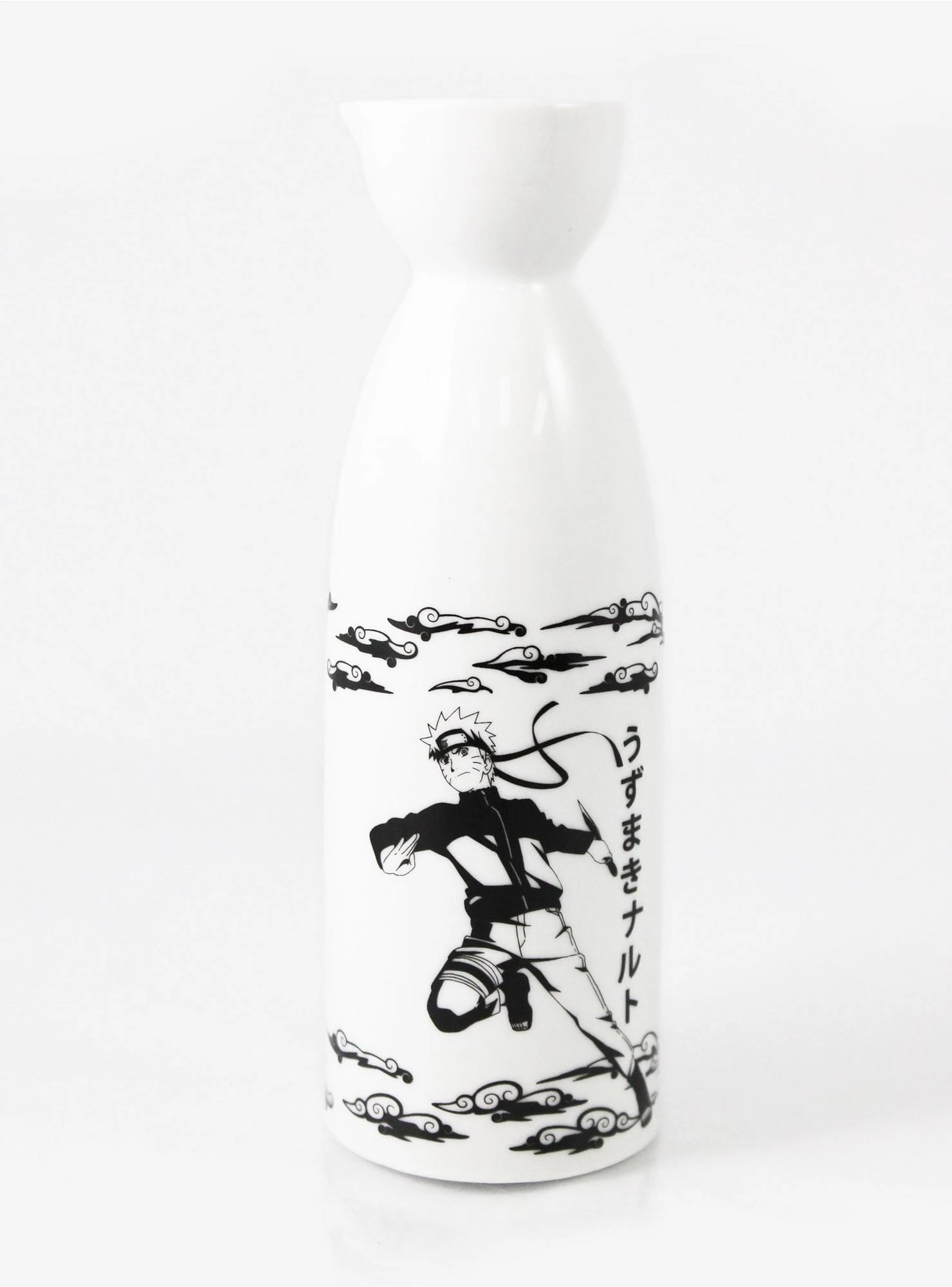 Naruto Shippuden Black & White Sake Set 4 Naruto Shippuden Black & White Sake Set - Image 2