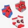 Spider-Man Face & Logo Infant Sock Set - BoxLunch Exclusive -Boxlunch 15411484 hi