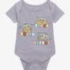 Star Wars The Mandalorian The Child Sleep Snack Repeat Infant One-Piece - BoxLunch Exclusive -Boxlunch 15411600 hi