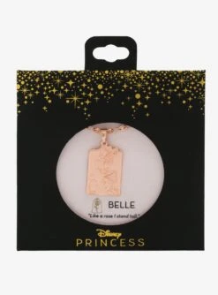Disney Beauty And The Beast The Enchanted Rose Pendant Necklace - BoxLunch Exclusive -Boxlunch 15436231 av2