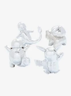 Pokémon 25th Anniversary Kanto Starters Blind Box Silver Battle Figure -Boxlunch 15462748 av2