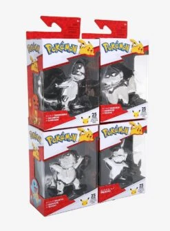 Pokémon 25th Anniversary Kanto Starters Blind Box Silver Battle Figure -Boxlunch 15462748 av3