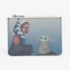 Star Wars The Mandalorian Ahsoka & Grogu Cardholder - BoxLunch Exclusive -Boxlunch 15471829 hi
