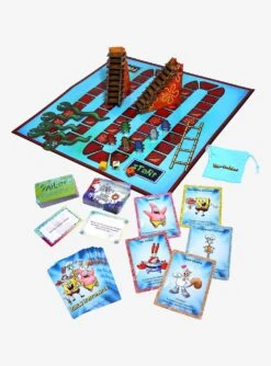 SpongeBob SquarePants Eels And Escalators The Board Game - BoxLunch Exclusive -Boxlunch 15495519 av2