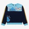 Disney Lilo & Stitch Experiment 626 Youth Panel Crewneck - BoxLunch Exclusive -Boxlunch 15805528 hi