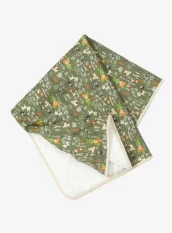 Disney Peter Pan Chibi Characters Allover Print Swaddle Blanket - BoxLunch Exclusive -Boxlunch 15894429 av1