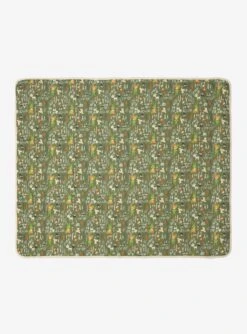 Disney Peter Pan Chibi Characters Allover Print Swaddle Blanket - BoxLunch Exclusive -Boxlunch 15894429 av2