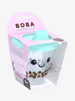 Smiling Boba Cup Sippy Cup -Boxlunch 15912477 av2
