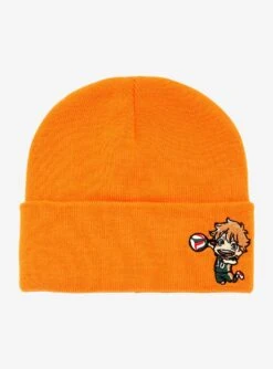 Haikyu!! Chibi Shoyo Hinata Spike Cuff Beanie - BoxLunch Exclusive