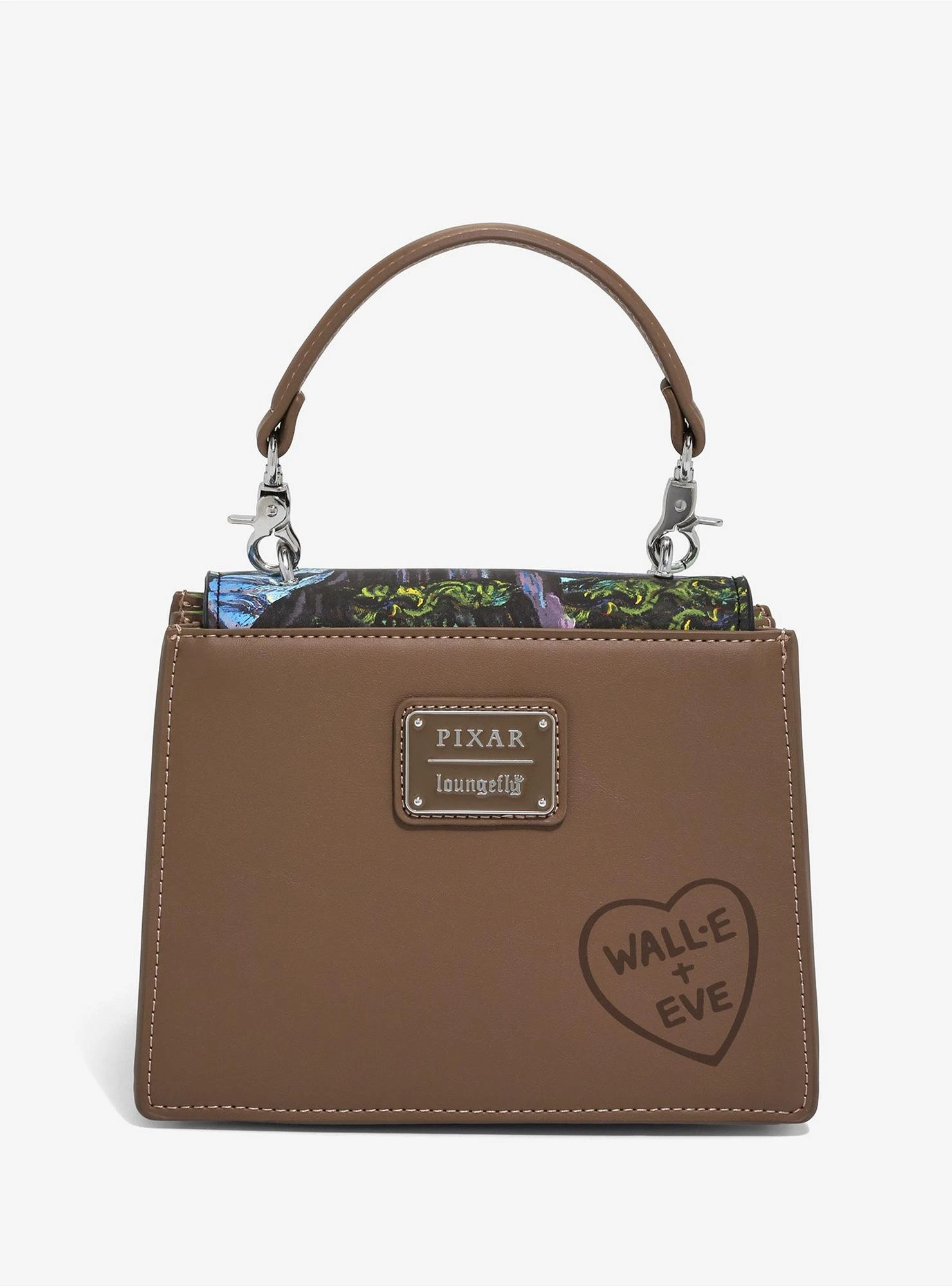 Loungefly Disney Pixar WALL-E & EVE Tree Handbag - BoxLunch Exclusive 5 Loungefly Disney Pixar WALL-E & EVE Tree Handbag - BoxLunch Exclusive - Image 3