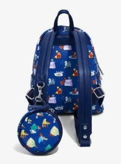 Loungefly Disney Princess Dogs Allover Print Mini Backpack & Coin Purse Set - BoxLunch Exclusive -Boxlunch 15939138 av3