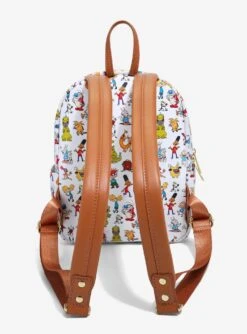 Nickelodeon Classic Characters Allover Print Mini Backpack - BoxLunch Exclusive -Boxlunch 15939144 av2