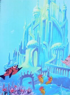 Loungefly Disney The Little Mermaid Castle Mini Backpack - BoxLunch Exclusive -Boxlunch 16051436 av4