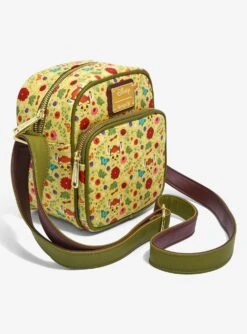 Loungefly Disney Bambi Floral Portrait Allover Print Crossbody Bag -Boxlunch 16051466 av1