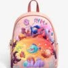 Danielle Nicole Disney The Little Mermaid Under The Sea Mini Backpack -Boxlunch 16051755 hi