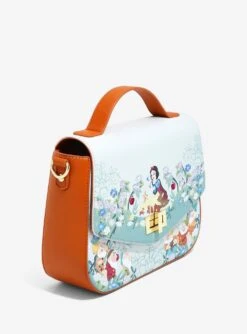 Loungefly Disney Snow White And The Seven Dwarfs Animal Friends & Characters Floral Handbag - BoxLunch Exclusive -Boxlunch 16051795 av1
