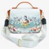 Loungefly Disney Snow White And The Seven Dwarfs Animal Friends & Characters Floral Handbag - BoxLunch Exclusive -Boxlunch 16051795 hi