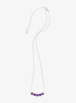 Sloth Amethyst Fidget Necklace - BoxLunch Exclusive -Boxlunch 16083619 av1