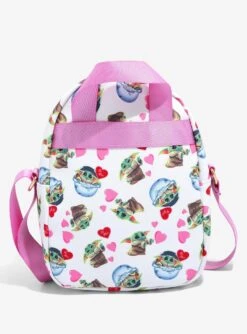 Star Wars The Mandalorian Grogu Hearts Crossbody Bag - BoxLunch Exclusive -Boxlunch 16334610 av2