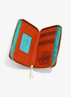 Loungefly Disney The Lion King Simba & Nala Waterfall Zip Wallet - BoxLunch Exclusive -Boxlunch 16334622 av2