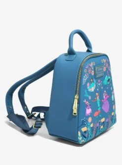 Loungefly Disney Robin Hood Sherwood Forest Friends Floral Mini Backpack -Boxlunch 16390627 av1