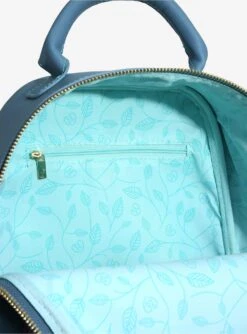 Loungefly Disney Robin Hood Sherwood Forest Friends Floral Mini Backpack -Boxlunch 16390627 av3