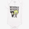Beetlejuice Chibi Lydia & Beetlejuice Portrait Infant One-Piece - BoxLunch Exclusive -Boxlunch 16413921 hi