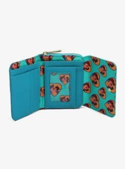 Loungefly Disney A Goofy Movie Roxanne & Max Kiss Small Zip Wallet - BoxLunch Exclusive -Boxlunch 16533066 av2