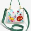 Loungefly Pokémon Sleeping Floral Crossbody Bag - BoxLunch Exclusive -Boxlunch 16533692 hi