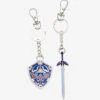 Nintendo The Legend Of Zelda Hylian Shield & Master Sword Keychain Set - BoxLunch Exclusive -Boxlunch 16676097 hi